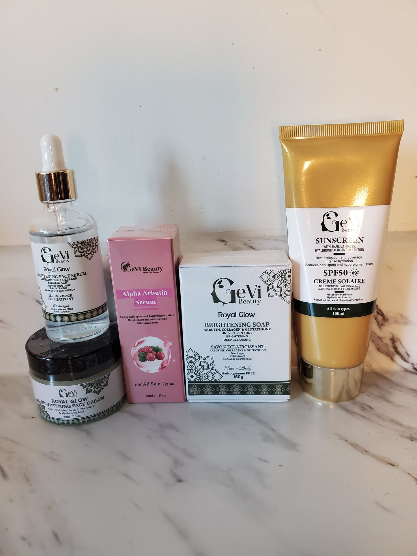 Royal Glow Brightening Face kit