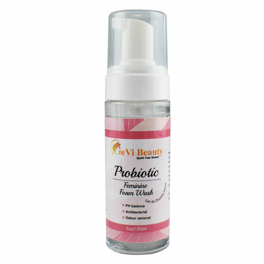 Mousse nettoyante féminine probiotique