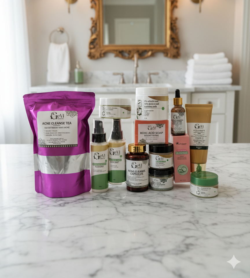 Acne Solution Bundle, Morning and Night Routine