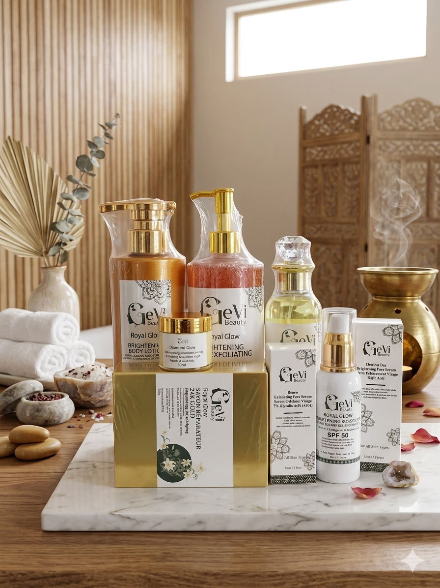 Royal Glow Gamme Eclaircissante/ Brightening Collection