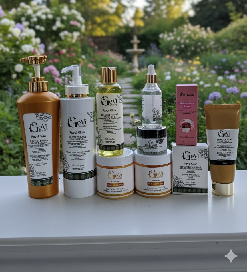 Royal Glow + Tumeric/Vitamin C scrub