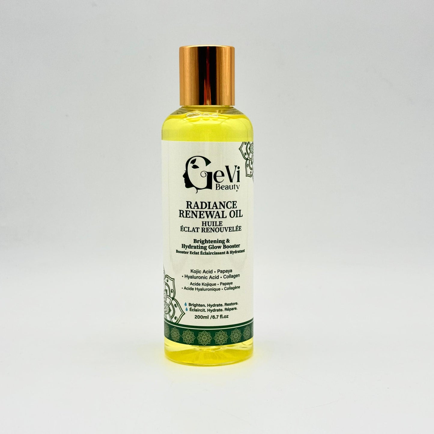 Huile corporelle éclaircissante à la vitamine C 250 ml