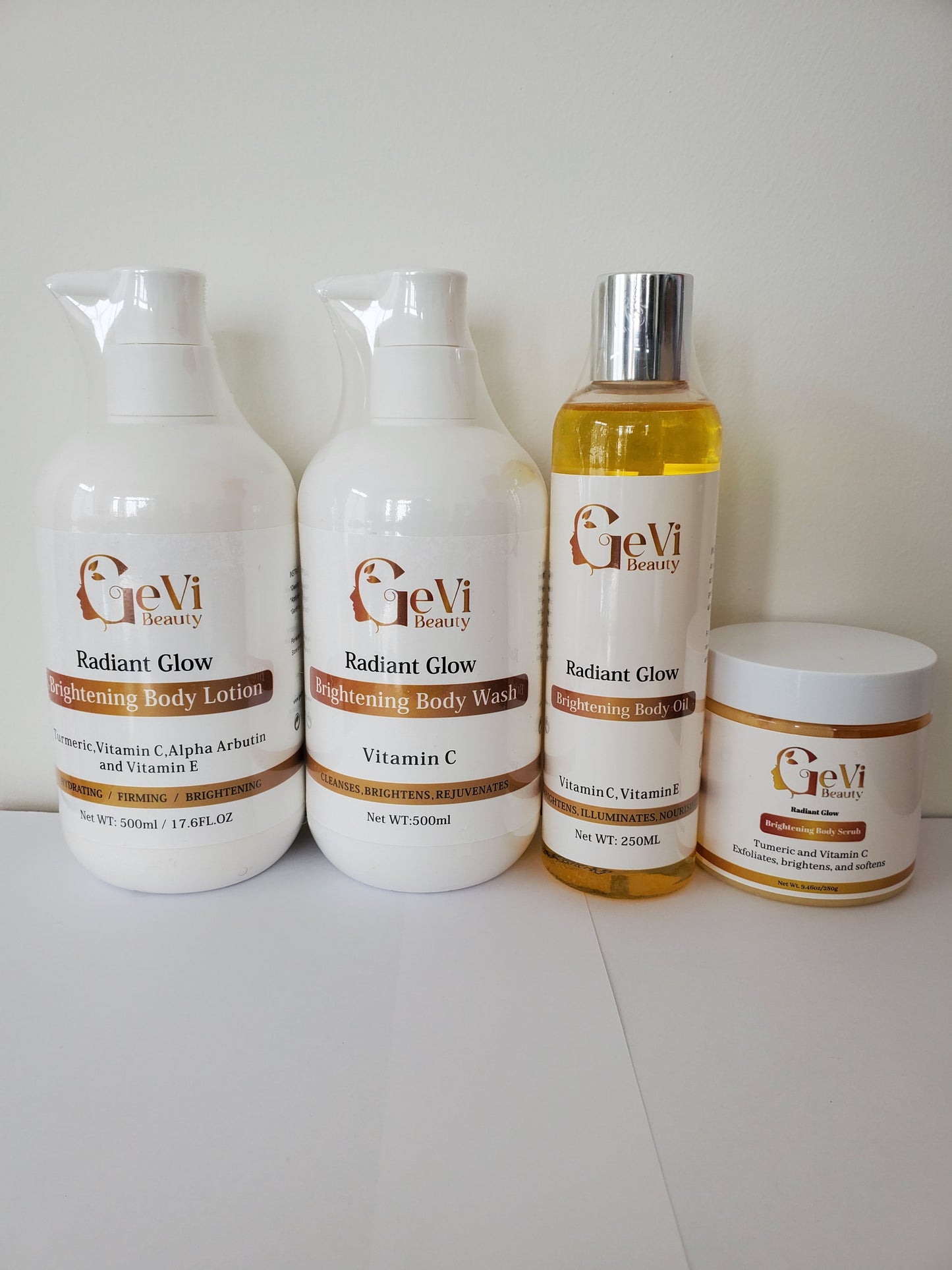 Brown Skin Queen Brightening Body Kit