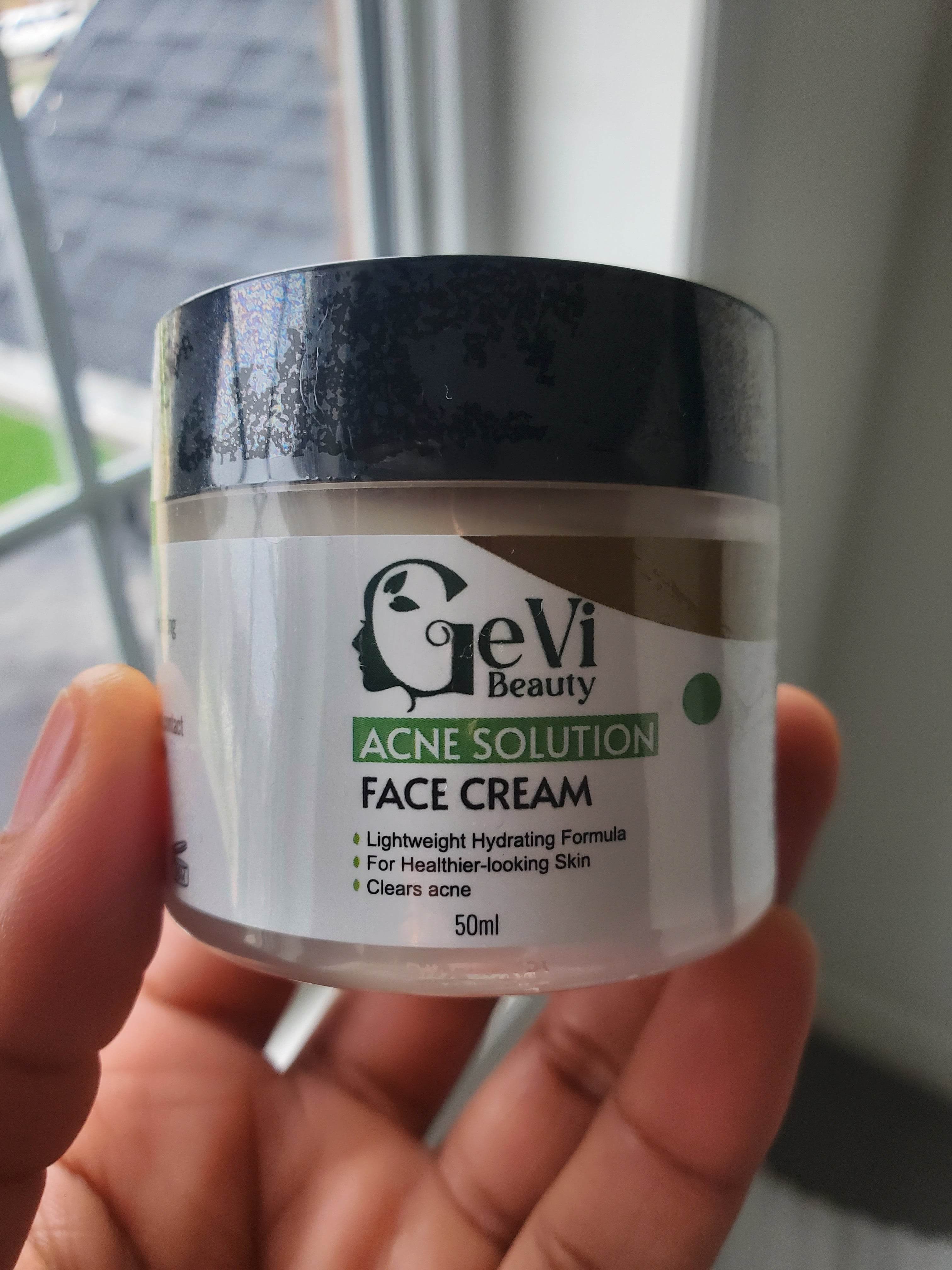 Acne Solution Face Cream 50 ml – GeVi Beauty