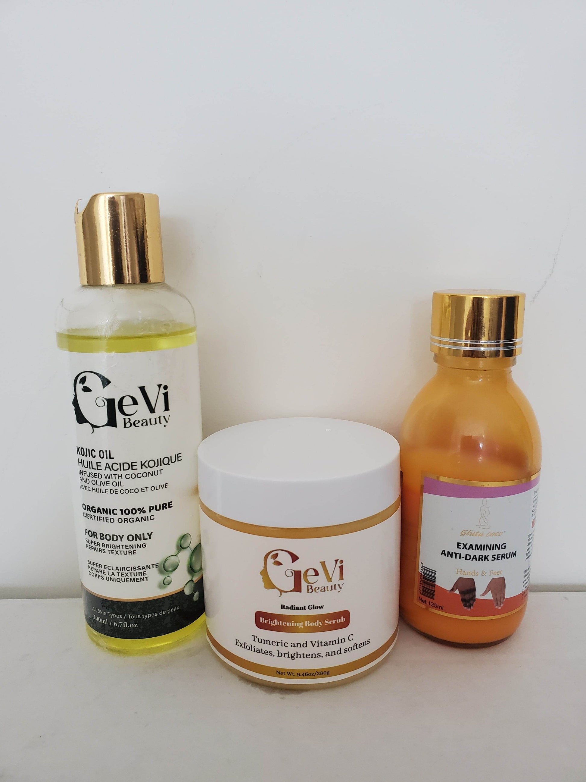 Dark Knuckles, Elbows, Feet and Knees bundle - GeVi Beauty 