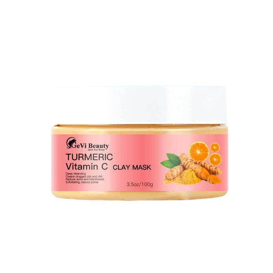 Tumeric and Vitamin C Clay Mask 100g - GeVi Beauty