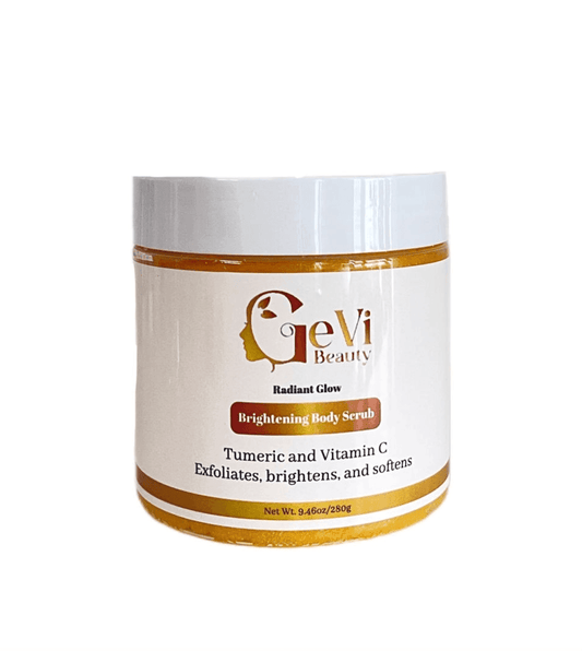 Tumeric and Vitamin C Body Scrub 280g - GeVi Beauty