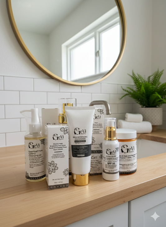 Kit Soins Visage Caviar / Luxurious Face Care Set ( Hyperpigmentation, teint terne)