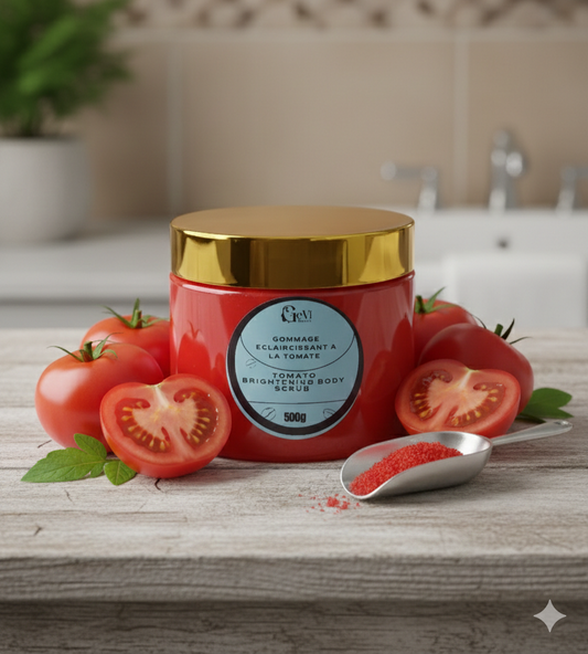 Gommage Eclaircissant a la tomate 500g/ Tomato Brightening Body Scrub 500g