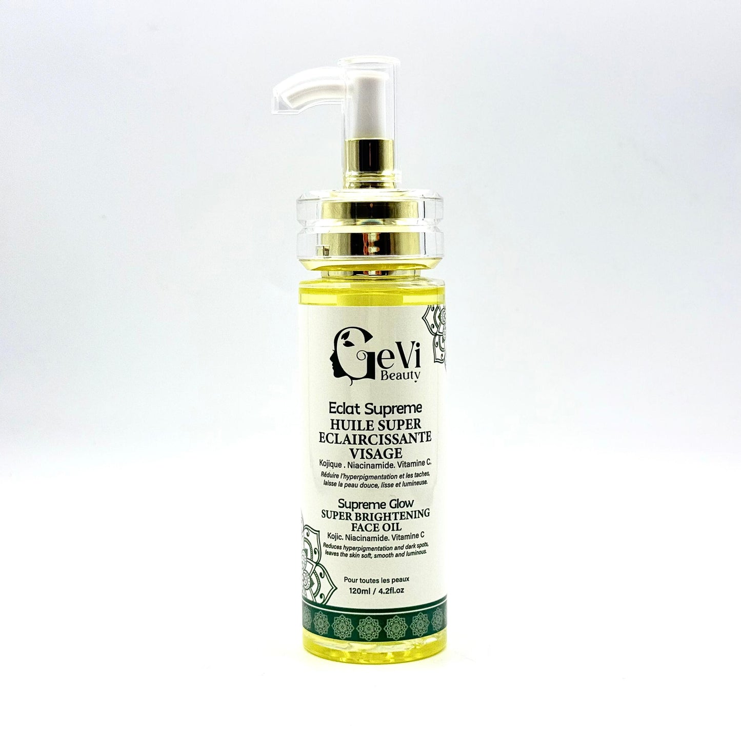 Super Brightening face oil/ Huile visage Super eclaircissante 120ml