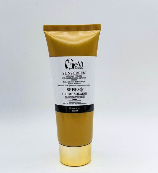 Sunscreen 100ml - GeVi Beauty