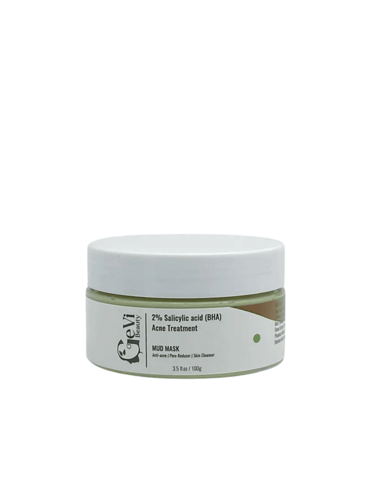 Acne Solution Mud Mask 100ml - GeVi Beauty