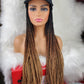 Satin Lined Braided Hat Wig (1b/30/27)