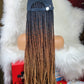Satin Lined Braided Hat Wig (1b/30/27)
