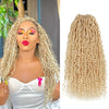 6 packs River Locs Curly Crochet 18"