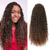 River Locs Curly Crochet Hair Extensions 18" colour 1b GV Hair Beauty 