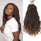 Soft Locs (Nu Locs) Crochet Hair Extensions 24" GeVi Beauty 